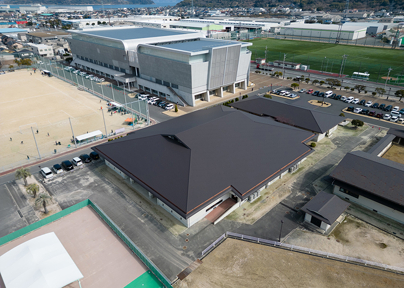 防府市武道館屋根ほか改修工事4